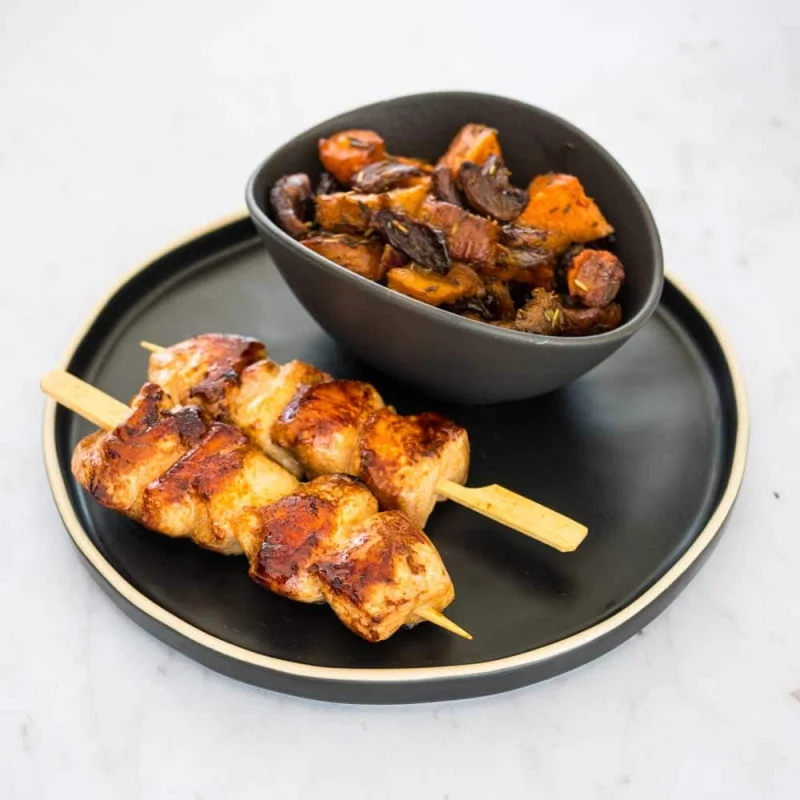 Brochettes de Poulet Marinées